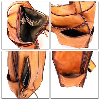 Amazon.com | IVTG Genuine Leather Sling Bag for Men Vintage